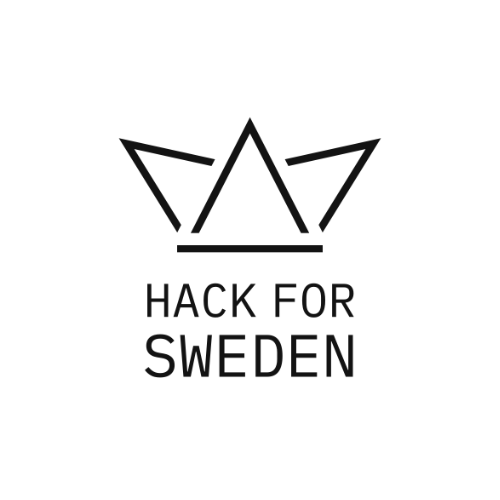 Logo of 'Hack for Sweden'