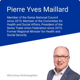 Information on ambassador Pierre Yves Maillard