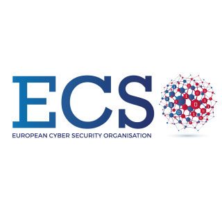 Logo of the 'European Cyber Security Organisation'