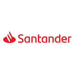 Logo of the bank 'Santander'