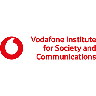 Logo of the company 'Vodafone Institute for Society and Communications'